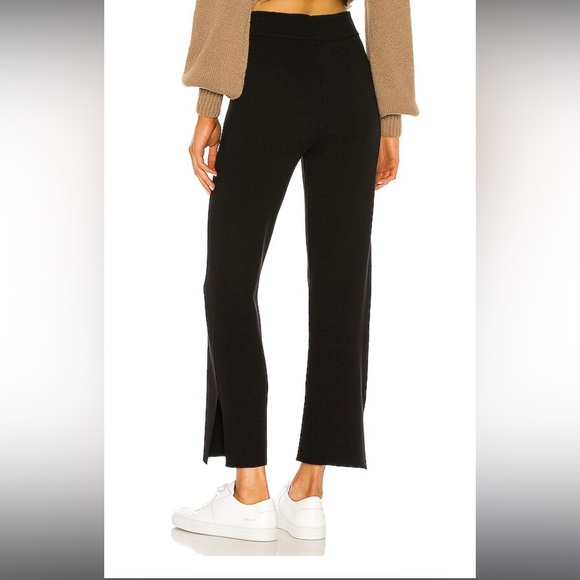 L’académie Kaden Knit Pants in Black - size large - Picture 3 of 4